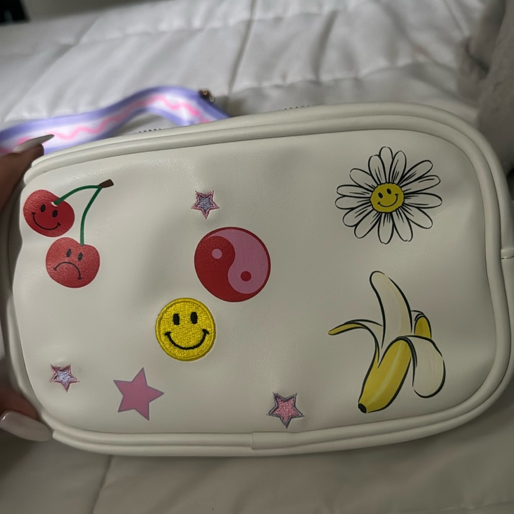Emoji cross body bag